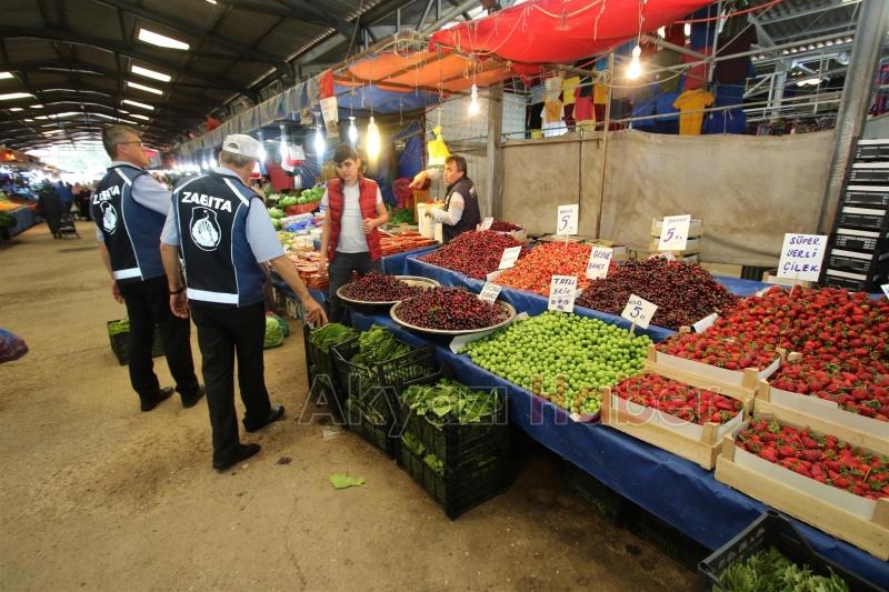Ramazan da Zabıtadan Pazaryeri Denetimleri