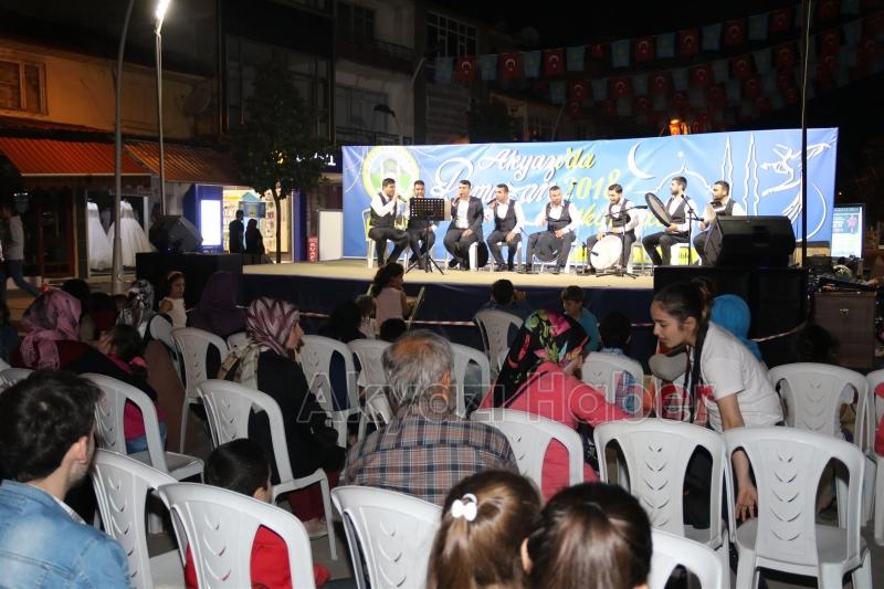 Ramazan Etkinliklerinde Dün Gece Grup Misbah Sahne Aldı