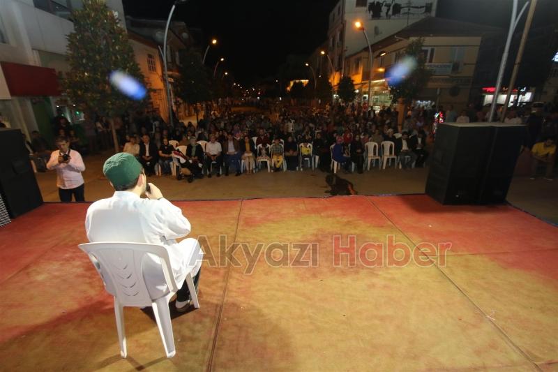 RAMAZAN ETKİNLİKLERİNDE PAYİTAHT ABDÜLHAMİT DİZİSİ OYUNCUSUNA YOĞUN İLGİ 