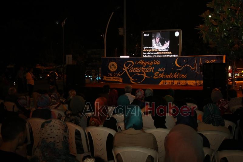 RAMAZAN ETKİNLİKLERİNDE PAYİTAHT ABDÜLHAMİT DİZİSİ OYUNCUSUNA YOĞUN İLGİ 