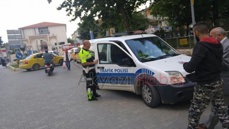 Ramazan Kumanyasını Evine Götürürken Motosikletten Düştü