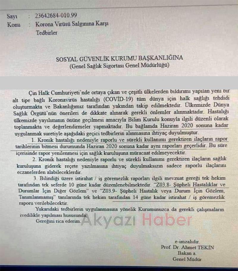 Raporlu ilaçlar Reçete olmadan Eczaneden alınabilecek