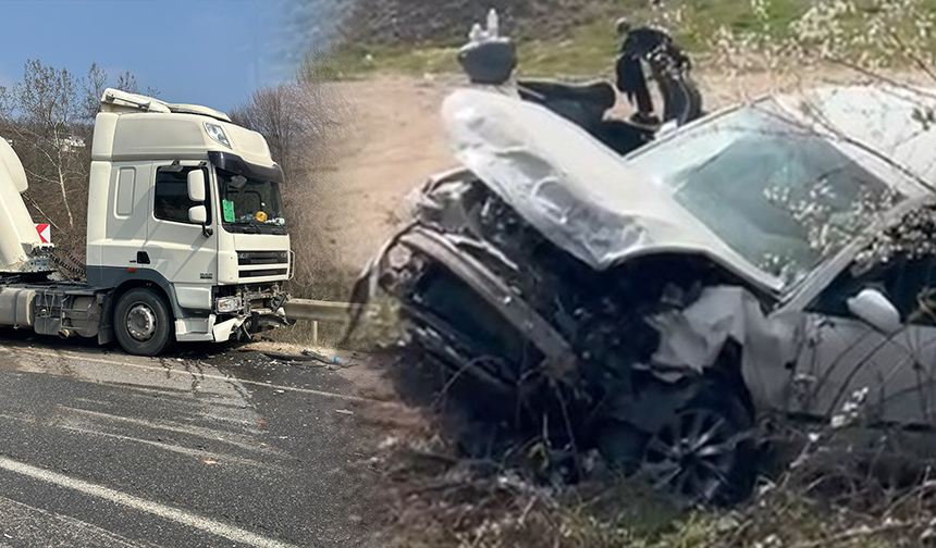 Reşadiye'de feci kaza yaralılar var