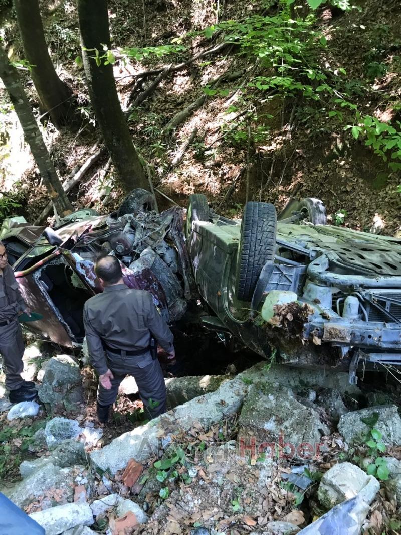 Reşadiye Yolunda  İkinci Otomobil Aynı Uçuruma Uçtu
