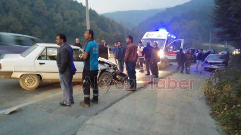 Reşadiye Yolunda Kaza