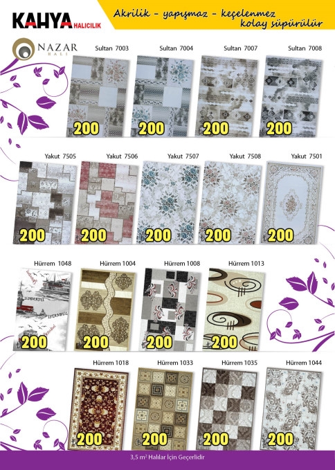 Kahya Halıda Sezon Sonu Fırsatlar