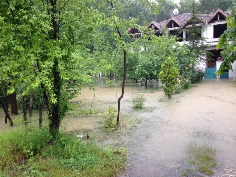 Taşburun ve Seyfelerden Sel Fotoğrafları