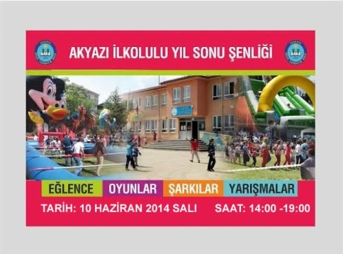 Akyazı İlkokulunda Şenlik Var!