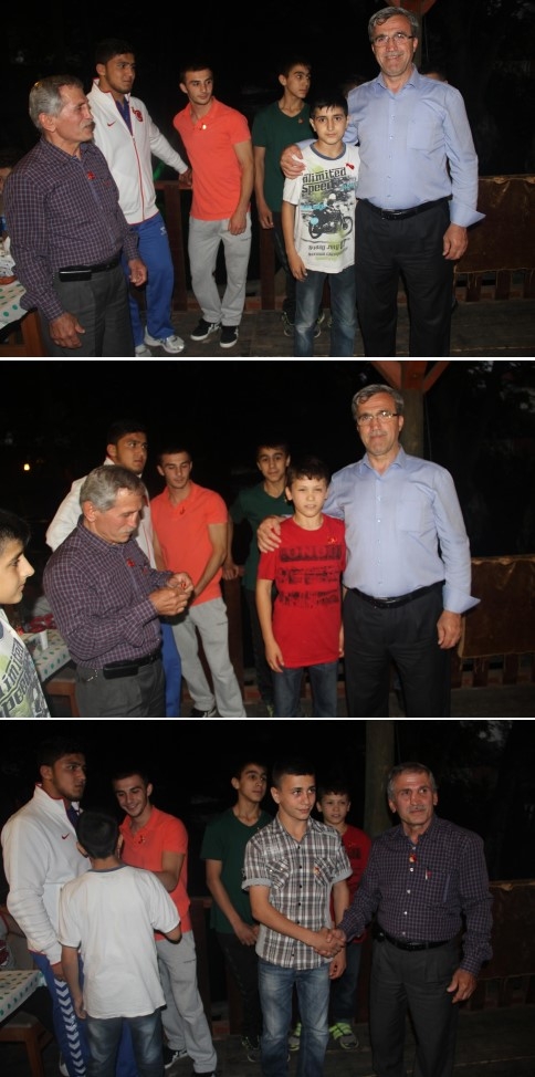 Başarılı Güreşçiler Ödüllendirildi