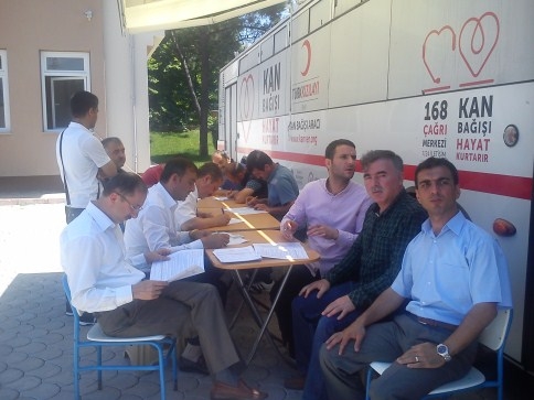 Kuzuluk Dr. Enver Ören Ortaokulu’nda Kan Bağışı