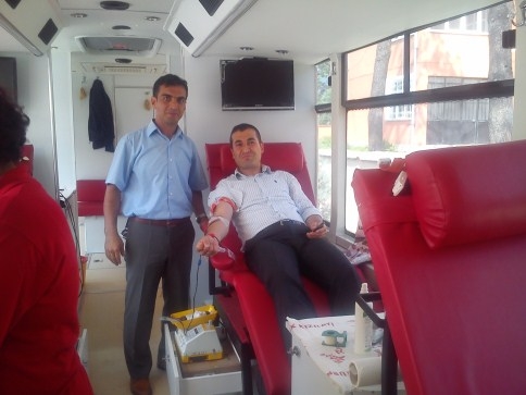 Kuzuluk Dr. Enver Ören Ortaokulu’nda Kan Bağışı