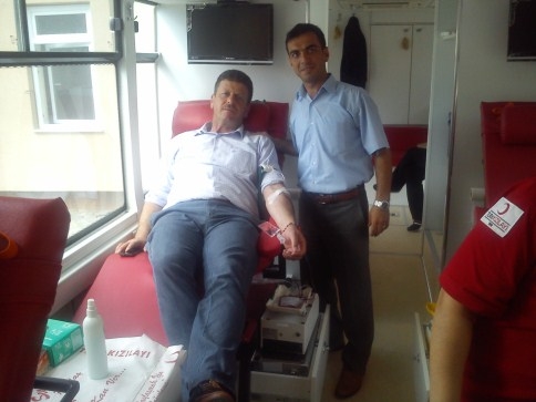 Kuzuluk Dr. Enver Ören Ortaokulu’nda Kan Bağışı