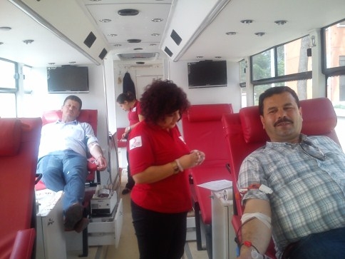 Kuzuluk Dr. Enver Ören Ortaokulu’nda Kan Bağışı