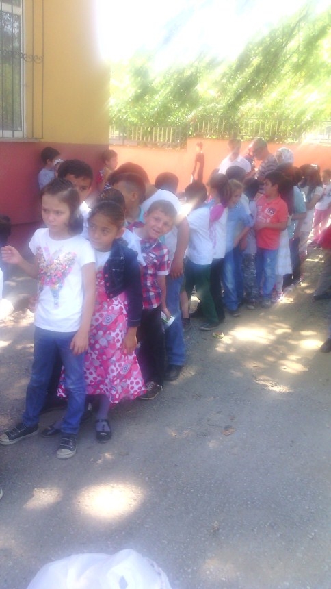 Küçücek Ortaokulu'nda Mangal Keyfi