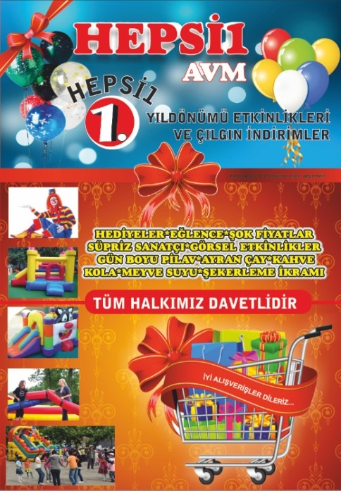 HEPSİ 1 MARKET 1 YAŞINDA