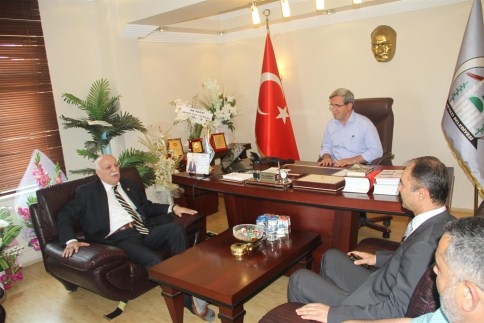 Ziraat Odası Başkanı Bayraktar Sel ile ilgili Bilgi Aldı