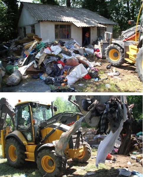 Çöp Ev Bakın Ne Hale Geldi