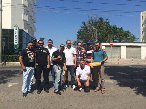 Kenan’a Destek İçin İtalya’ya Gittiler