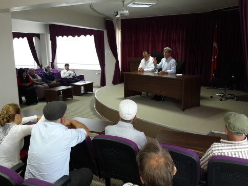 Başkan Akcan Kuzuluk Esnafı İle Biraraya Geldi