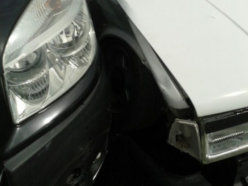 Hastane Kavşağında Kaza