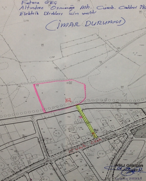 Evinin Yolunun Açılmasını İstedi 