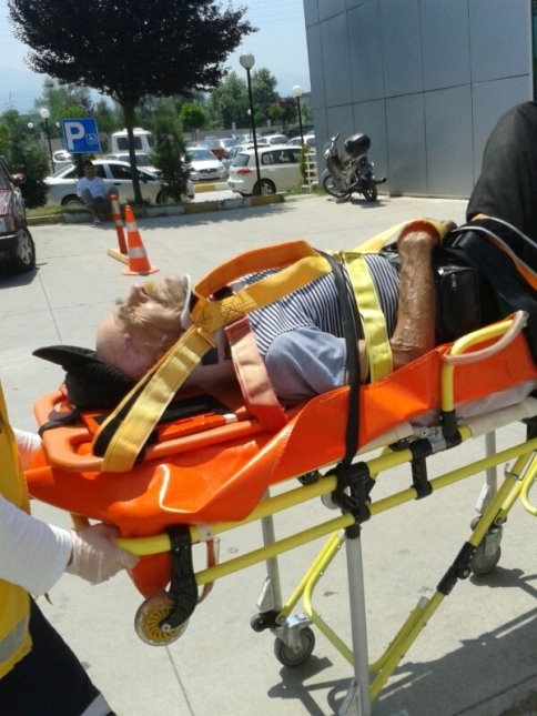 Küçücek Kavşağında Kaza 1 Yaralı