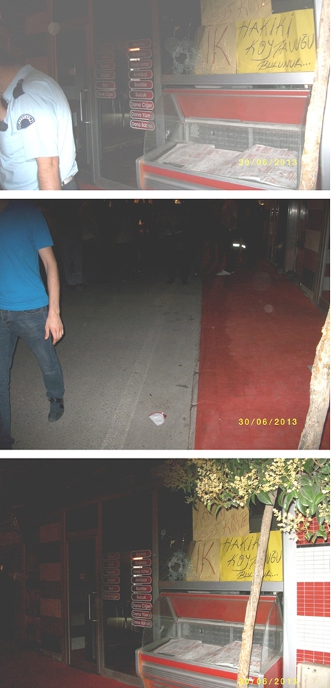 Akyazı'da İş Yeri Kurşunlandı