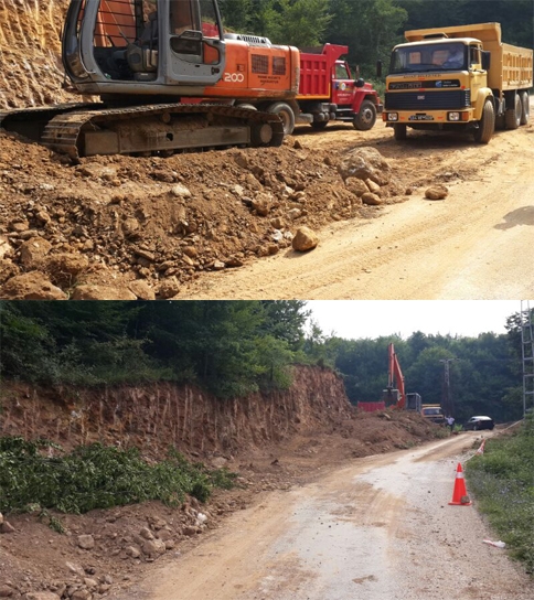 SEL SONRASI YOL-BAKIM VE ONARIM ÇALIŞMALARI DEVAM EDİYOR