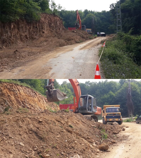 SEL SONRASI YOL-BAKIM VE ONARIM ÇALIŞMALARI DEVAM EDİYOR