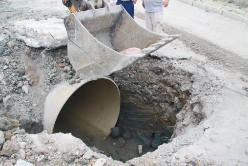 Selin Bozduğu Yollar Onarılıyor.