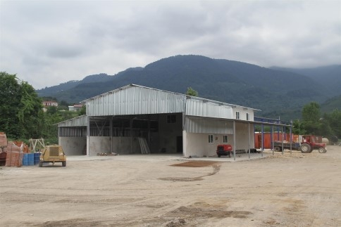 Kuzuluk Mahesindeki Garaj Hızla İlerliyor