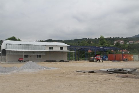 Kuzuluk Mahesindeki Garaj Hızla İlerliyor