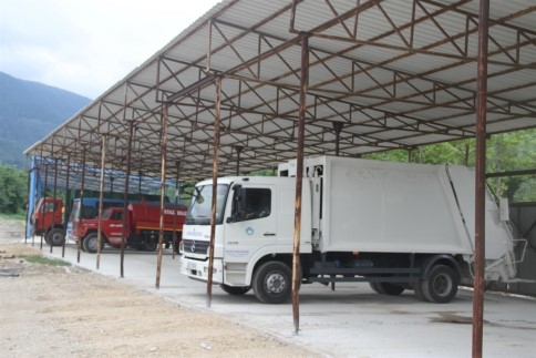 Kuzuluk Mahesindeki Garaj Hızla İlerliyor