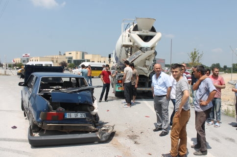 Hastane Önündeki Kazada 1 Kişi Yaralandı