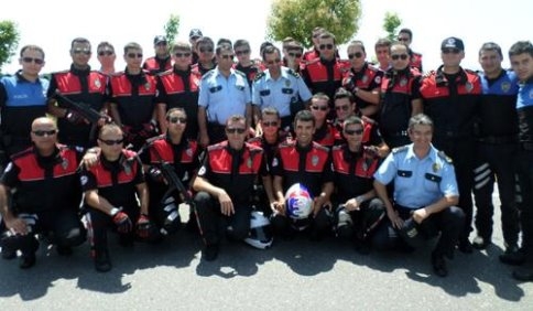 Motosikletli Polis Timleri Sertifikalarını Aldı