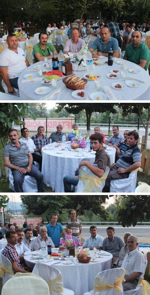 Muhtarlar İftarda Bir Araya Geldi