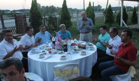 Muhtarlar İftarda Bir Araya Geldi
