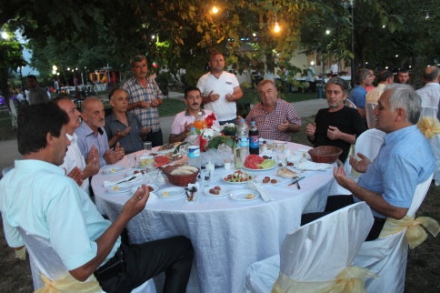 Muhtarlar İftarda Bir Araya Geldi