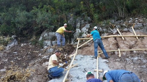 Aksar Tepe'ye Dev Harflerle Adı Yazıldı !