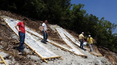 Aksar Tepe'ye Dev Harflerle Adı Yazıldı !