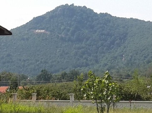 Aksar Tepe'ye Dev Harflerle Adı Yazıldı !