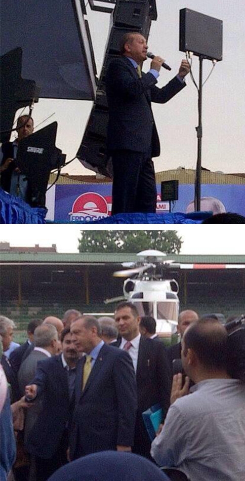 Cumhurbaşkanı Adayı ve Başbakan Erdoğan, Sakarya'daydı