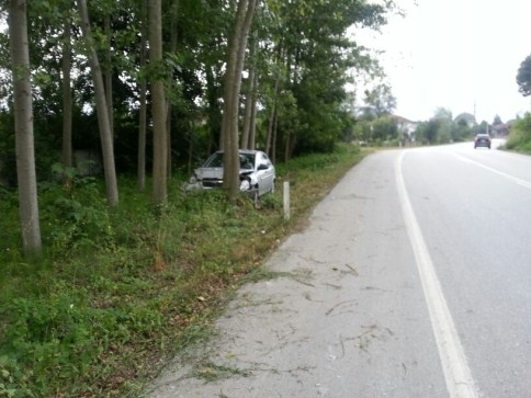 Ağaca Toslamış Halde Bulundu