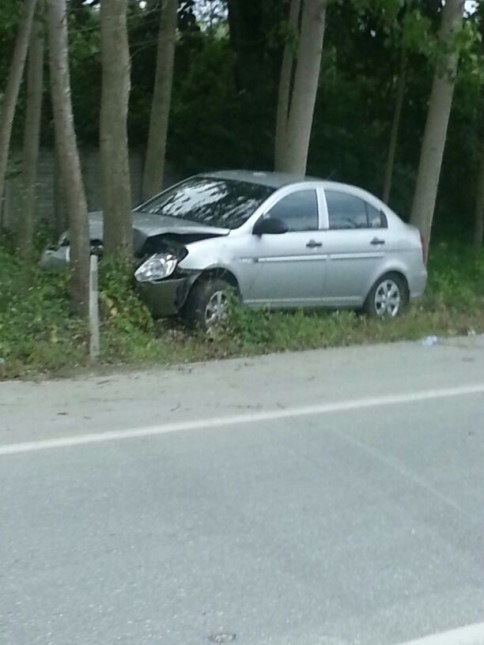 Ağaca Toslamış Halde Bulundu