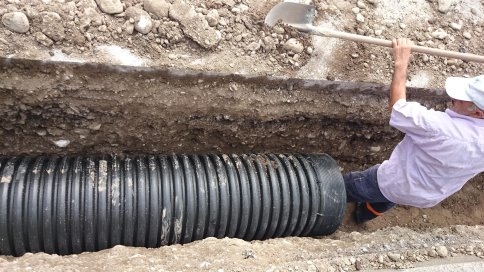  Her Yağmurda Gölet Olan Yol Sonunda Düzeltiliyor