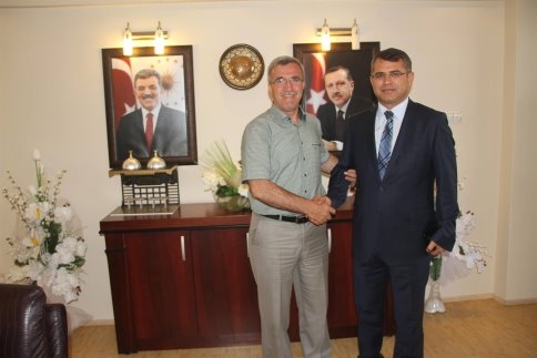 Başkan Akcan'a Ziyaretler Sürüyor