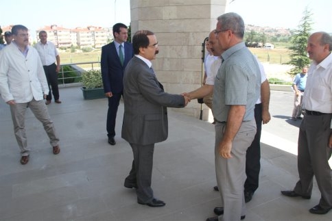 Başkan Akcan'dan Vali Coş'a Ziyaret