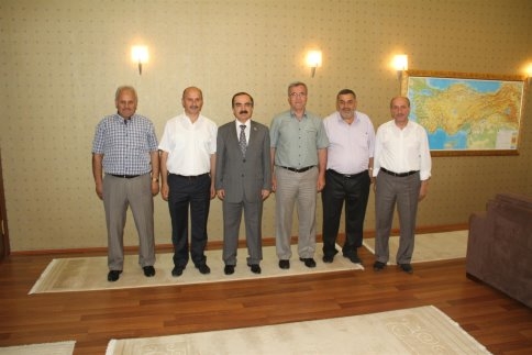 Başkan Akcan'dan Vali Coş'a Ziyaret