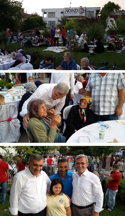 Akyazı Halk İftarında Buluştu