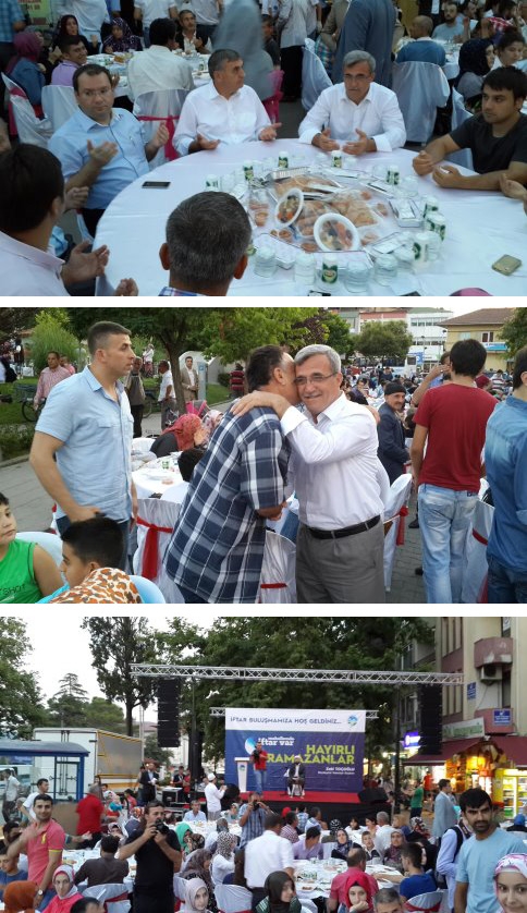 Akyazı Halk İftarında Buluştu